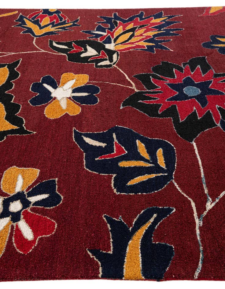Detail image of 8' x 10' Agra Wool Rug