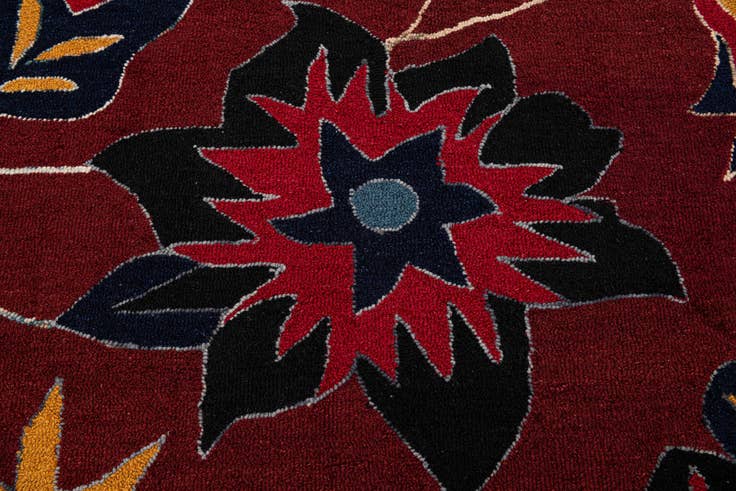 Detail image of 8' x 10' Agra Wool Rug