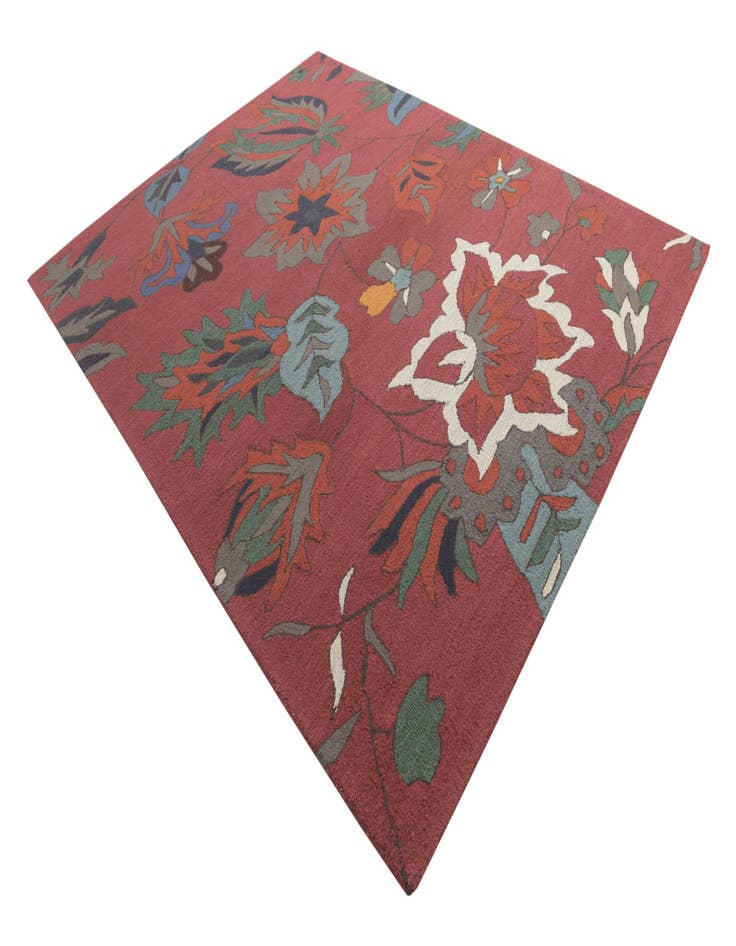 Detail image of 8' x 10' 1 Agra Wool Rug