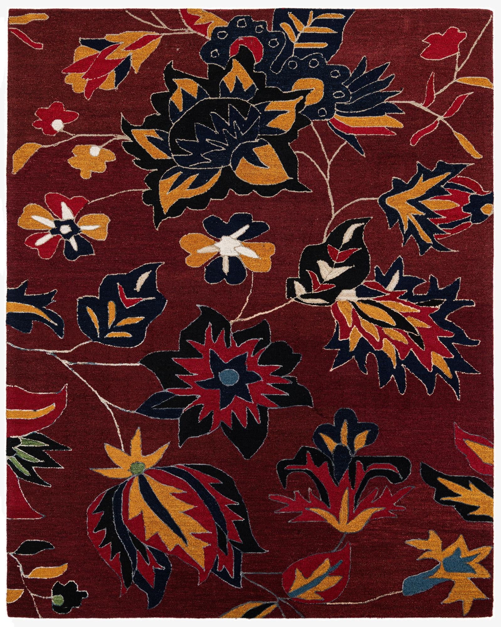8' x 10' Agra Wool Rug
