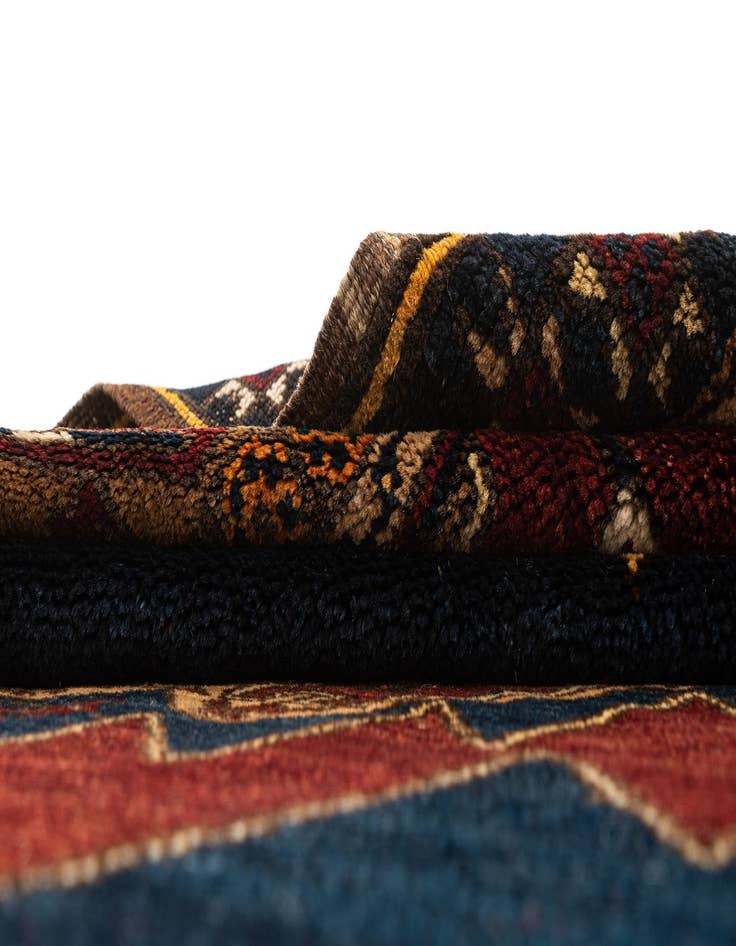 Detail image of 4' 5 x 7' 5  Hand Knotted Anatolian Oriental Wool Rug