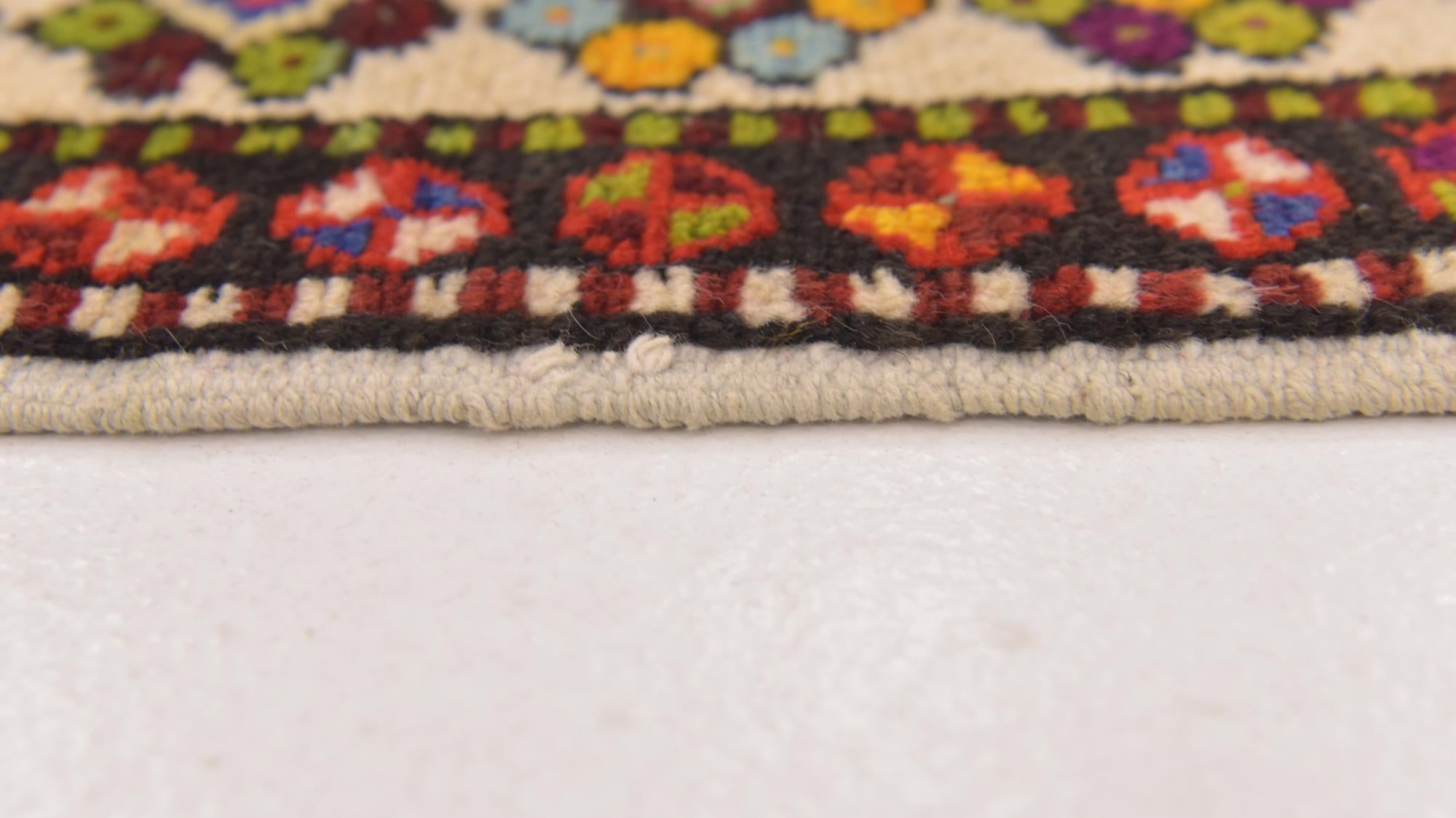 2' 9 x 5' Hand Knotted Anatolian Oriental Wool Rug