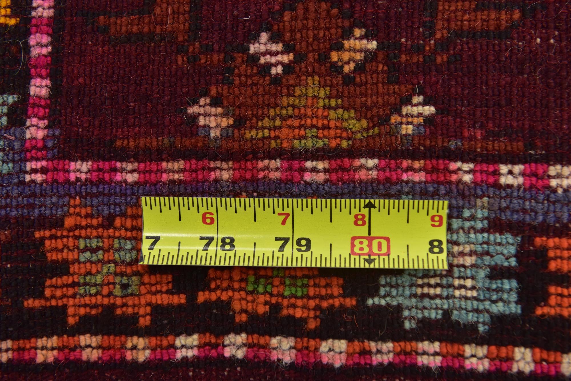3' 8 x 5' 4 Hand Knotted Anatolian Oriental Wool Rug