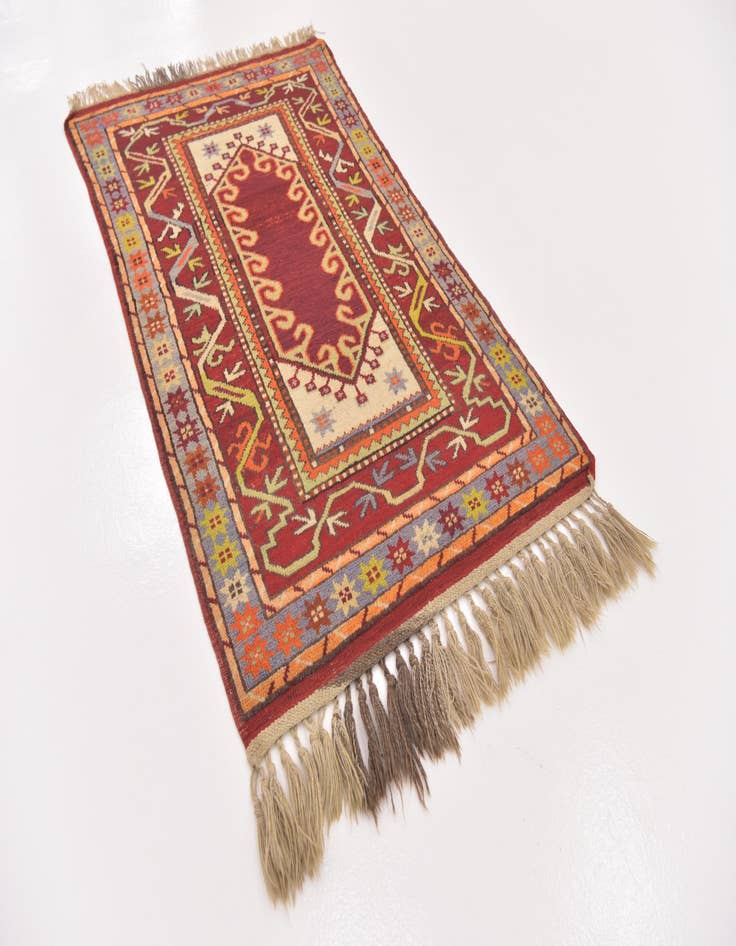Detail image of 2' 10 x 4' 10 Hand Knotted Anatolian Wool Rug