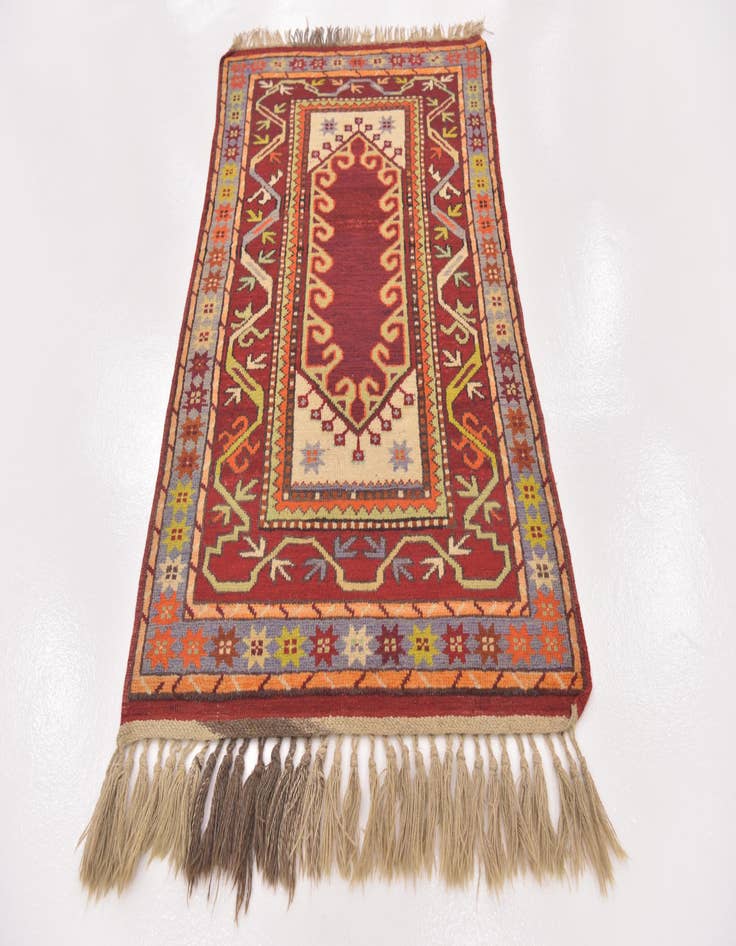 Detail image of 2' 10 x 4' 10 Hand Knotted Anatolian Wool Rug