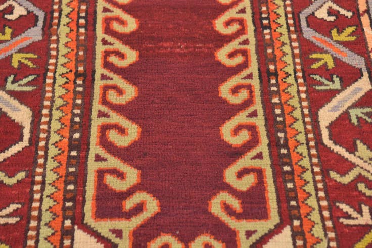 Detail image of 2' 10 x 4' 10 Hand Knotted Anatolian Wool Rug