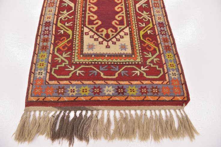 Detail image of 2' 10 x 4' 10 Hand Knotted Anatolian Wool Rug