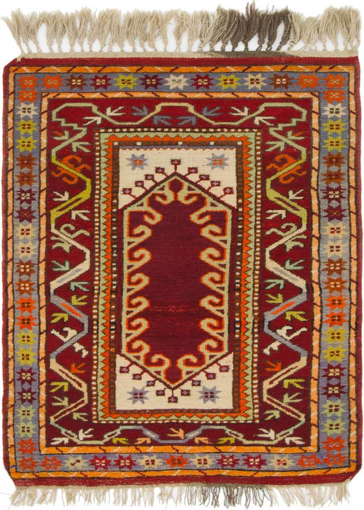 2' 10 x 4' 10 Hand Knotted Anatolian Wool Rug