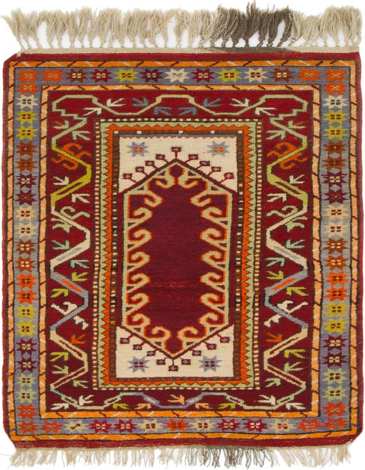 Detail image of 2' 10 x 4' 10 Hand Knotted Anatolian Wool Rug