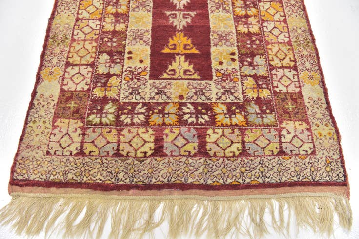 Detail image of 3' 7 x 6' Hand Knotted Anatolian Wool Rug