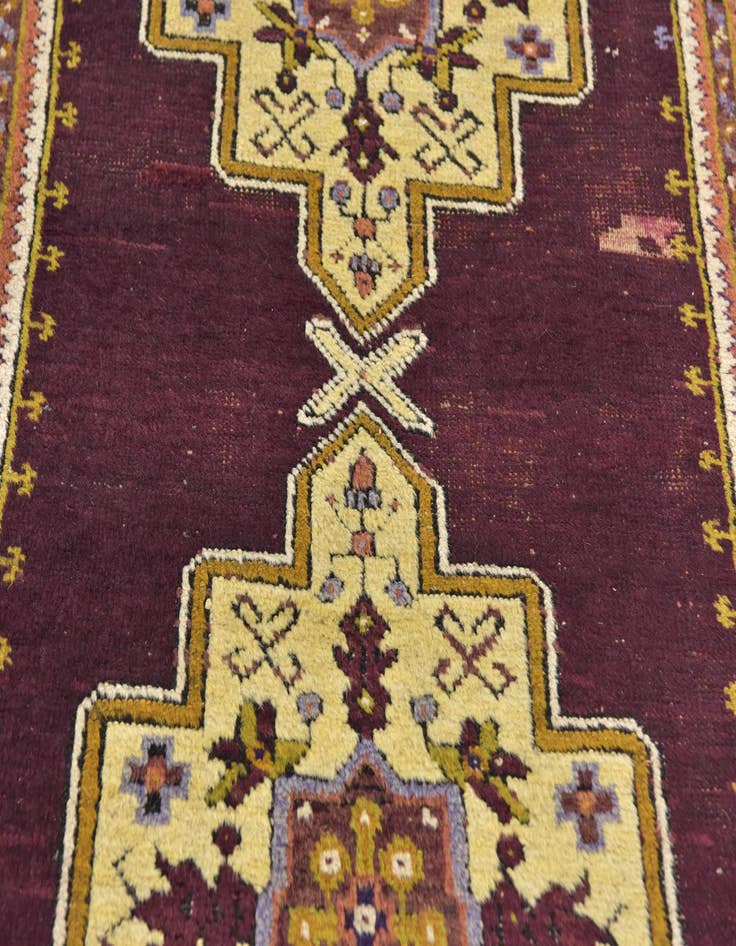 Detail image of 4' x 7'  Hand Knotted Anatolian Oriental Wool Rug