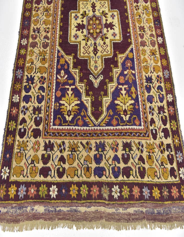 Detail image of 4' x 7' Hand Knotted Anatolian Oriental Wool Rug