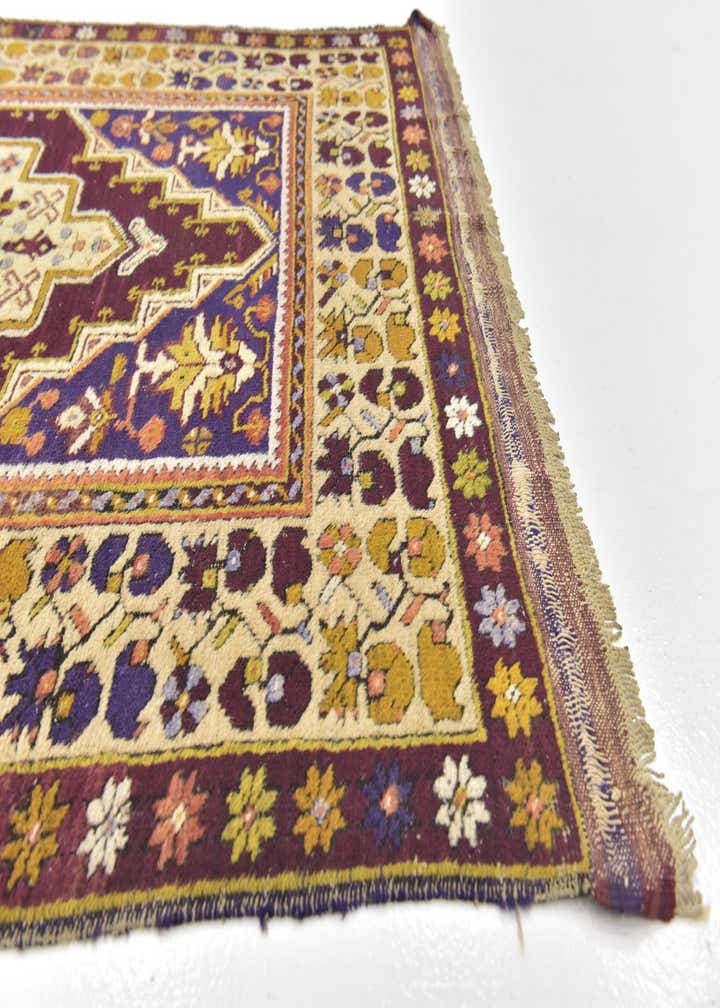 4' x 7' Hand Knotted Anatolian Oriental Wool Rug