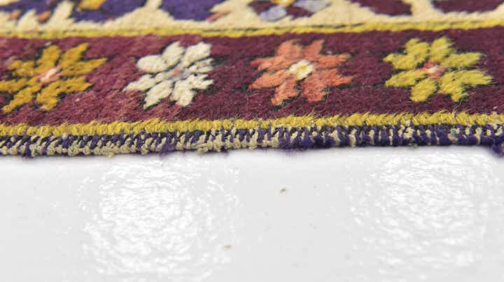 4' x 7' Hand Knotted Anatolian Oriental Wool Rug