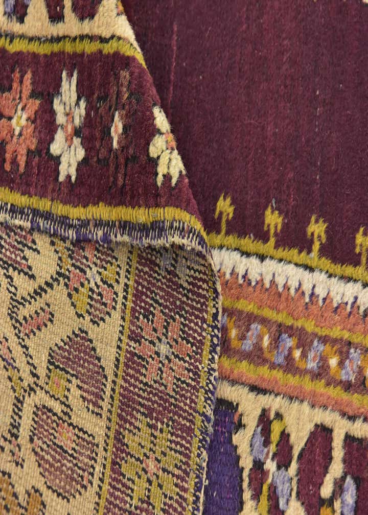 4' x 7' Hand Knotted Anatolian Oriental Wool Rug