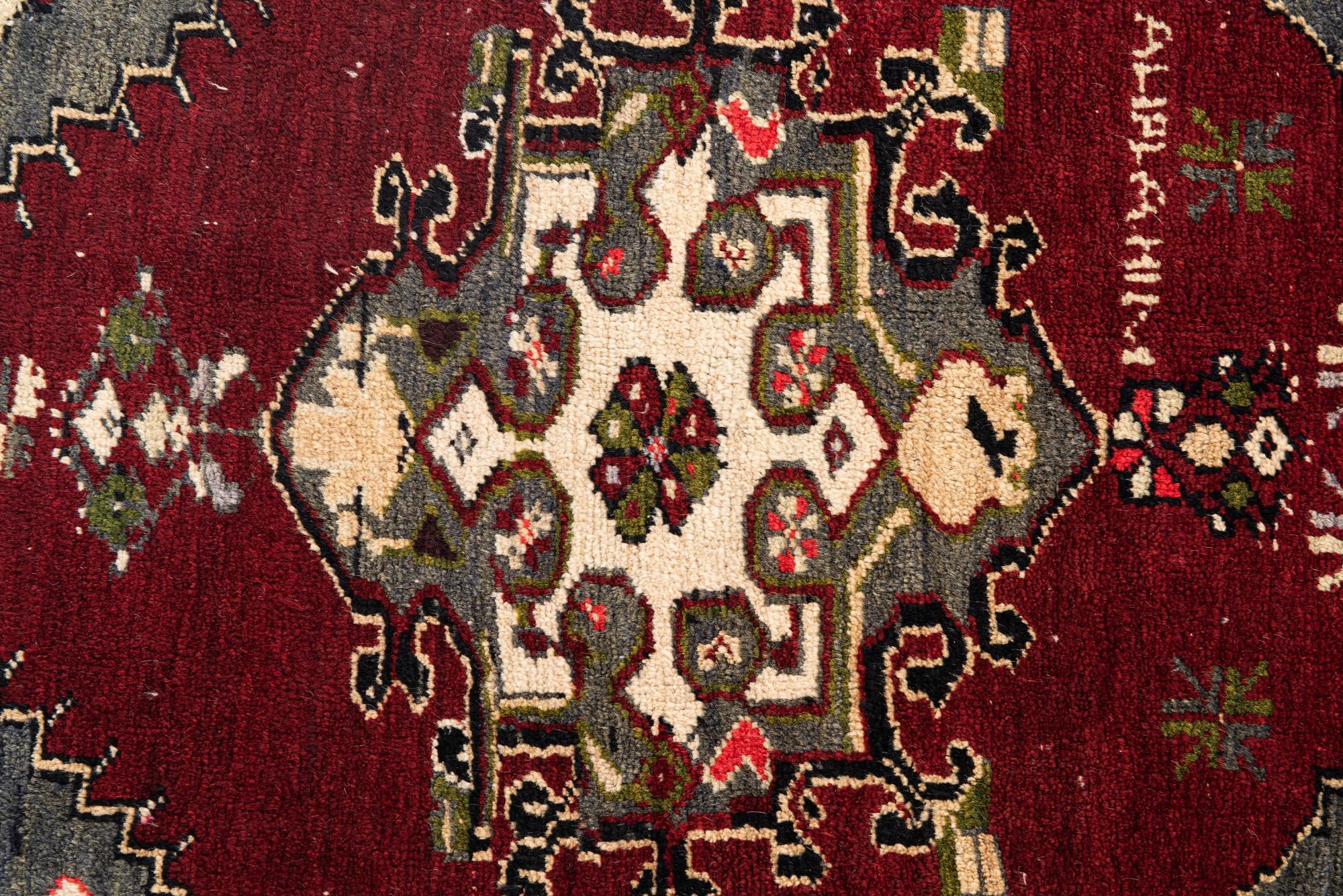4' 1 x 5' 2 Hand Knotted Anatolian Wool Rug
