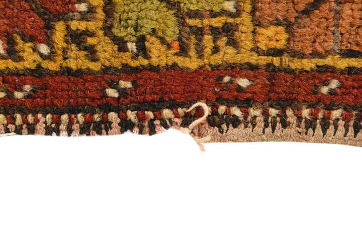 2' 7 x 4' Hand Knotted Anatolian Oriental Wool Rug