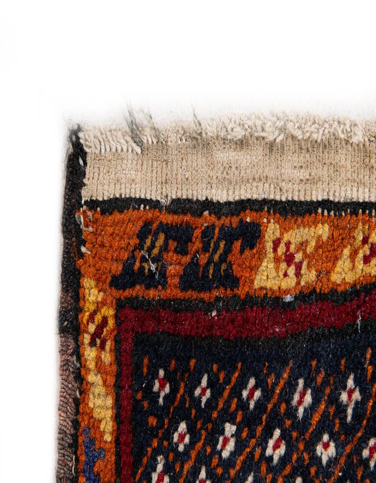 Detail image of 1' 9 x 3' 4  Hand Knotted Anatolian Wool Rug