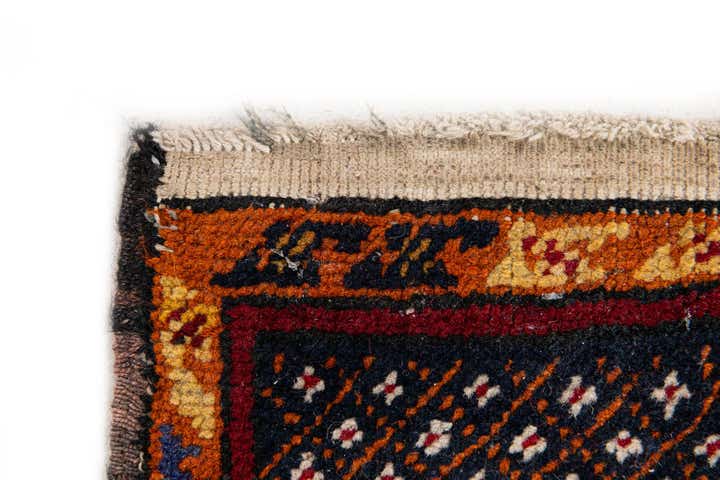 1' 9 x 3' 4 Hand Knotted Anatolian Wool Rug