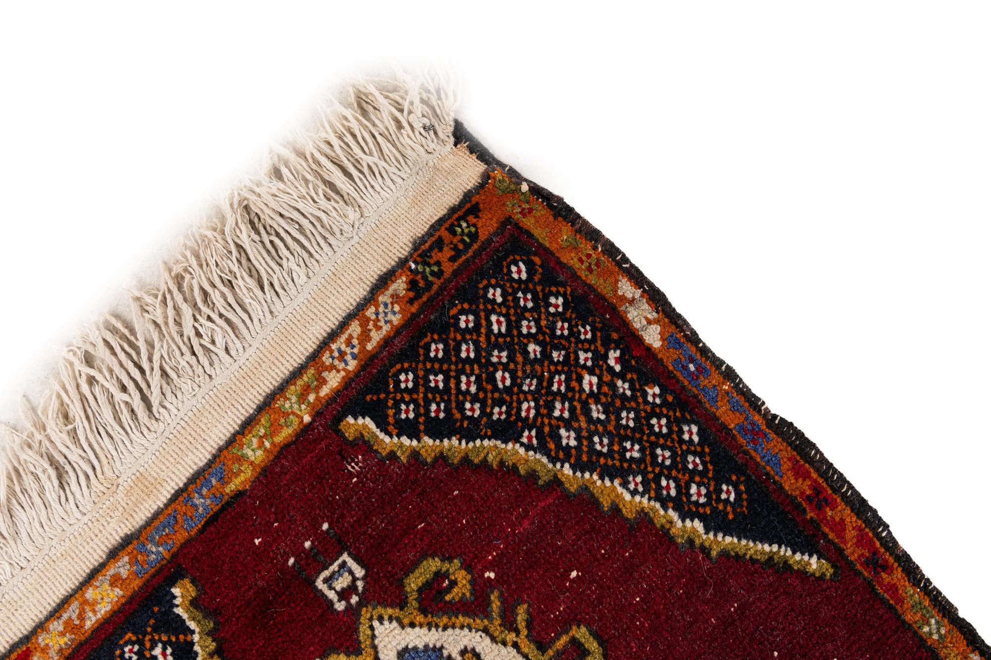 1' 9 x 3' 4 Hand Knotted Anatolian Wool Rug