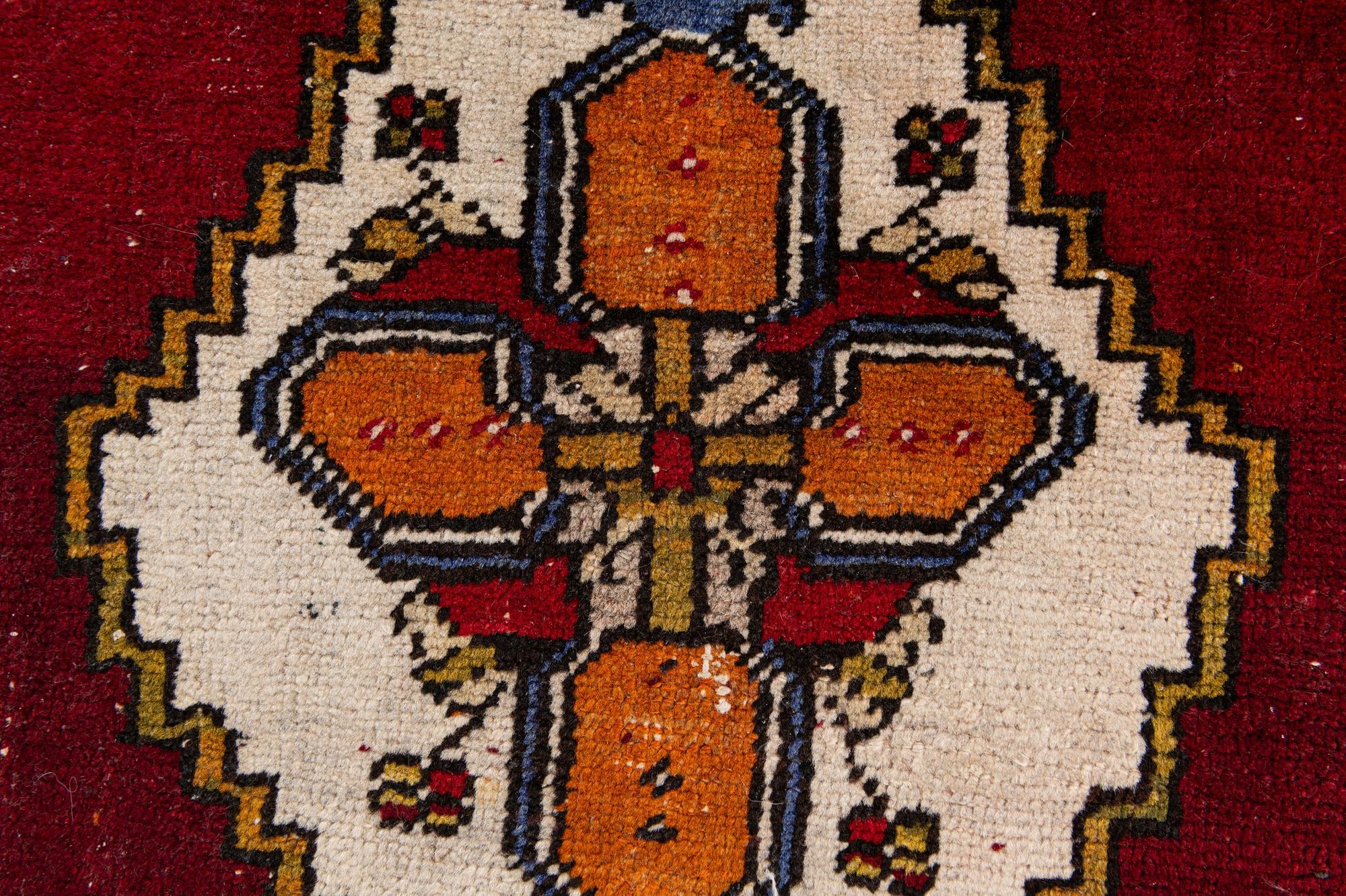 1' 9 x 3' 4 Hand Knotted Anatolian Wool Rug