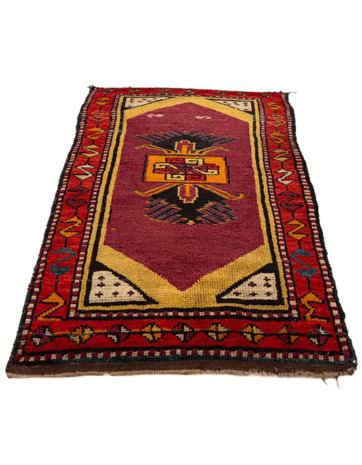 Detail image of 1' 9 x 3' 1  Hand Knotted Anatolian Wool Rug