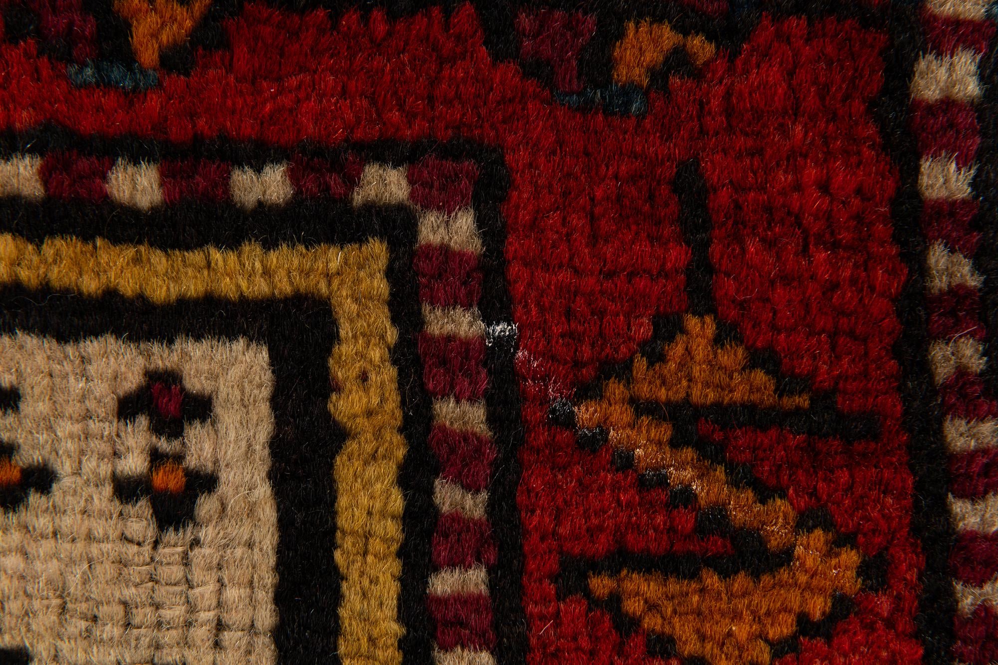 55cm x 95cm anudado a mano Anatolian Alfombra Lana