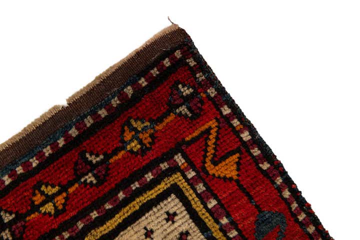 1' 9 x 3' 1 Hand Knotted Anatolian Wool Rug