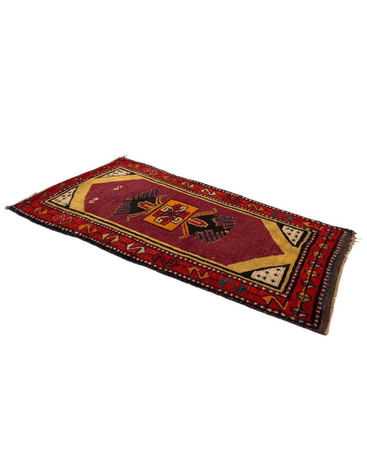 Detail image of 1' 9 x 3' 1 Hand Knotted Anatolian Wool Rug