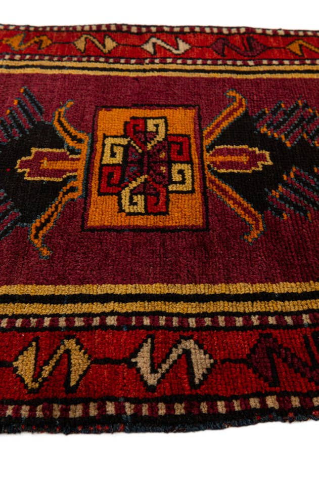 Detail image of 1' 9 x 3' 1 Hand Knotted Anatolian Wool Rug