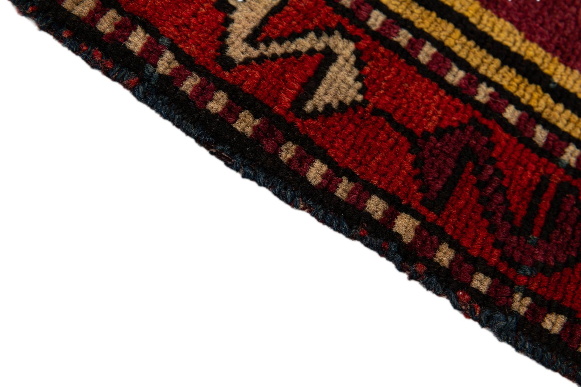 55cm x 95cm anudado a mano Anatolian Alfombra Lana