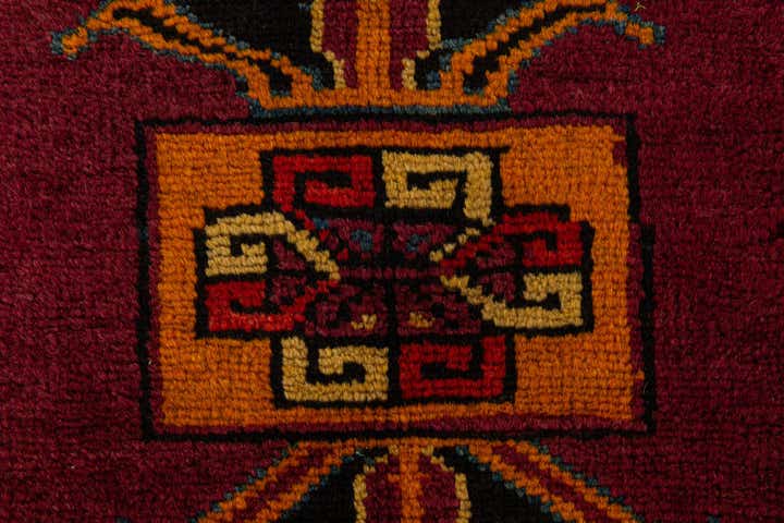 1' 9 x 3' 1 Hand Knotted Anatolian Wool Rug