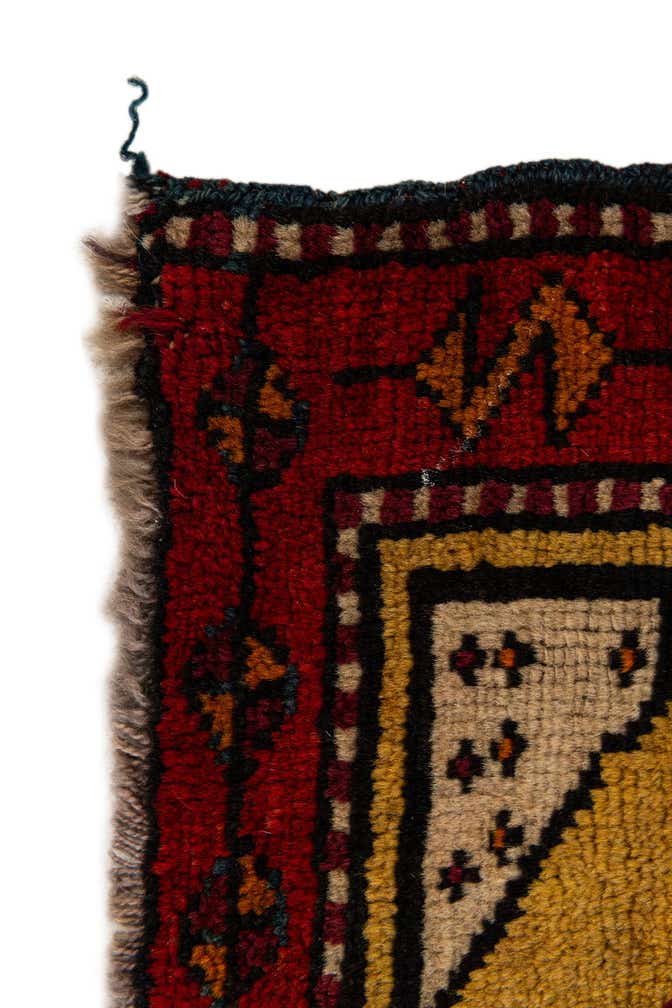 1' 9 x 3' 1 Hand Knotted Anatolian Wool Rug