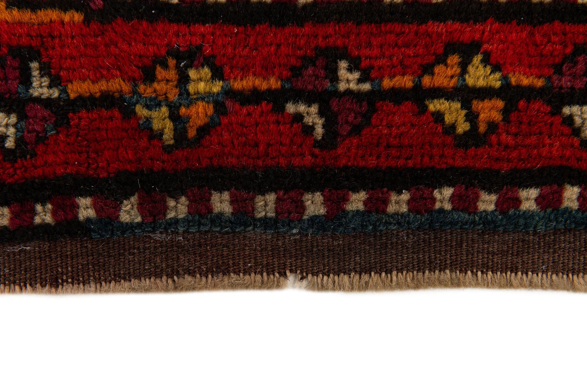 55cm x 95cm anudado a mano Anatolian Alfombra Lana