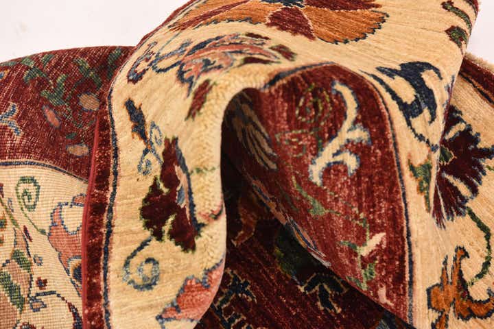 5' x 6' 9 Hand Knotted Ariana Ziegler Rug