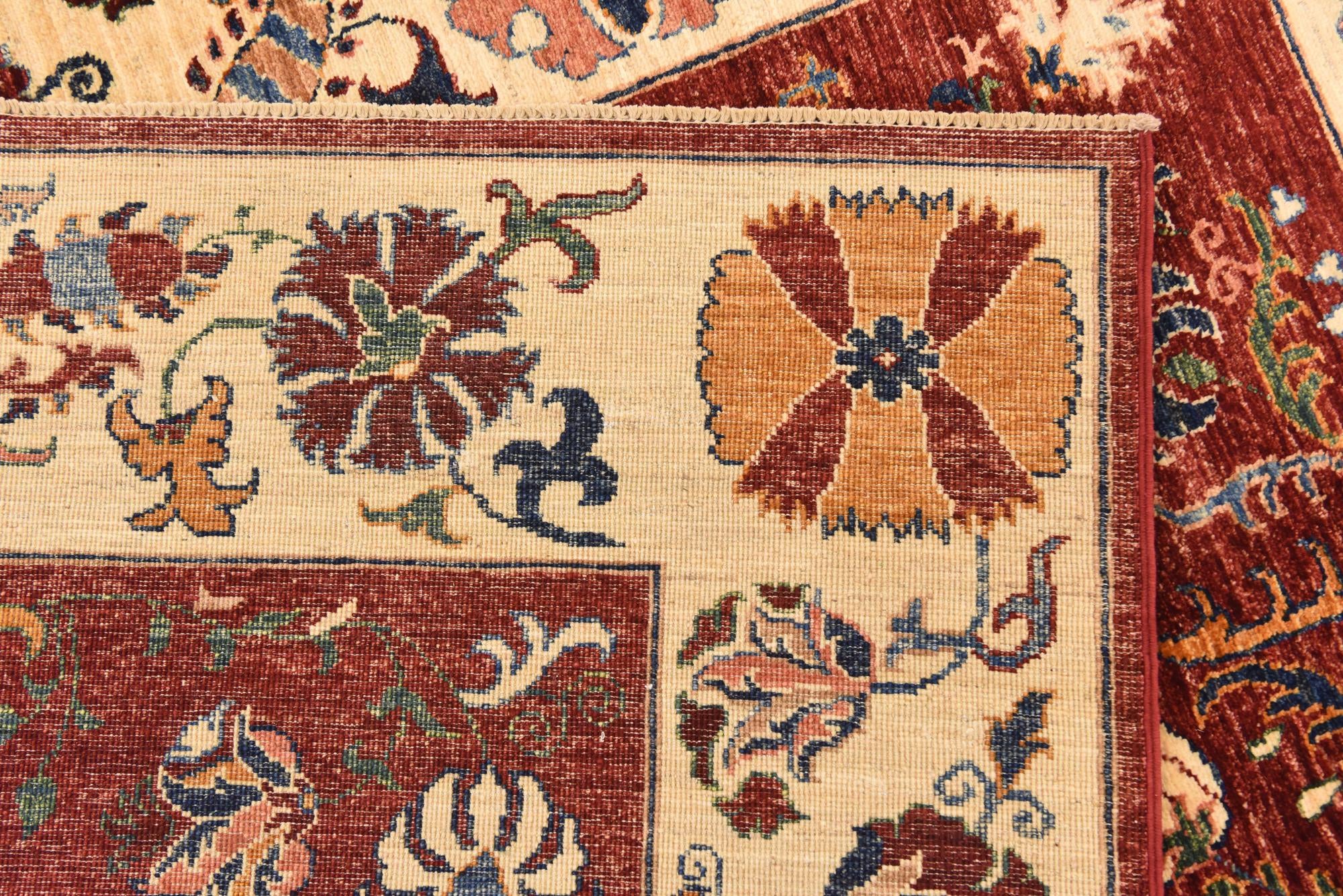 5' x 6' 9 Hand Knotted Ariana Ziegler Rug