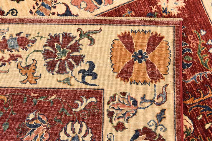 5' x 6' 9 Hand Knotted Ariana Ziegler Rug