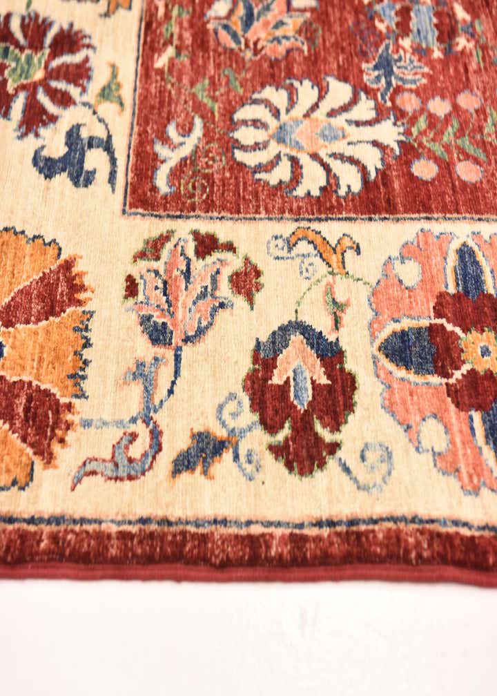 5' x 6' 9 Hand Knotted Ariana Ziegler Rug