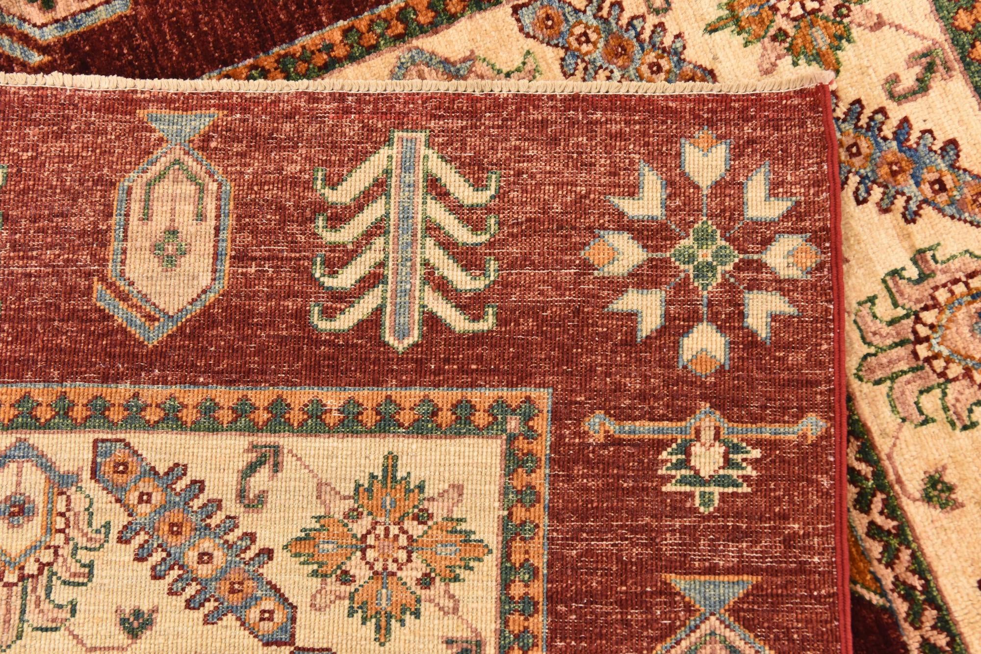 5' x 6' 9 Hand Knotted Ariana Ziegler Rug