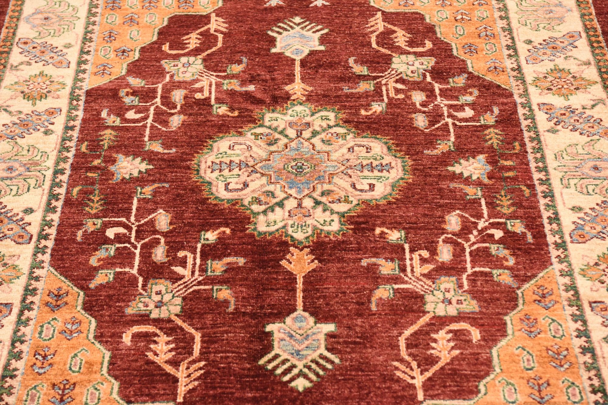 5' x 6' 9 Hand Knotted Ariana Ziegler Rug