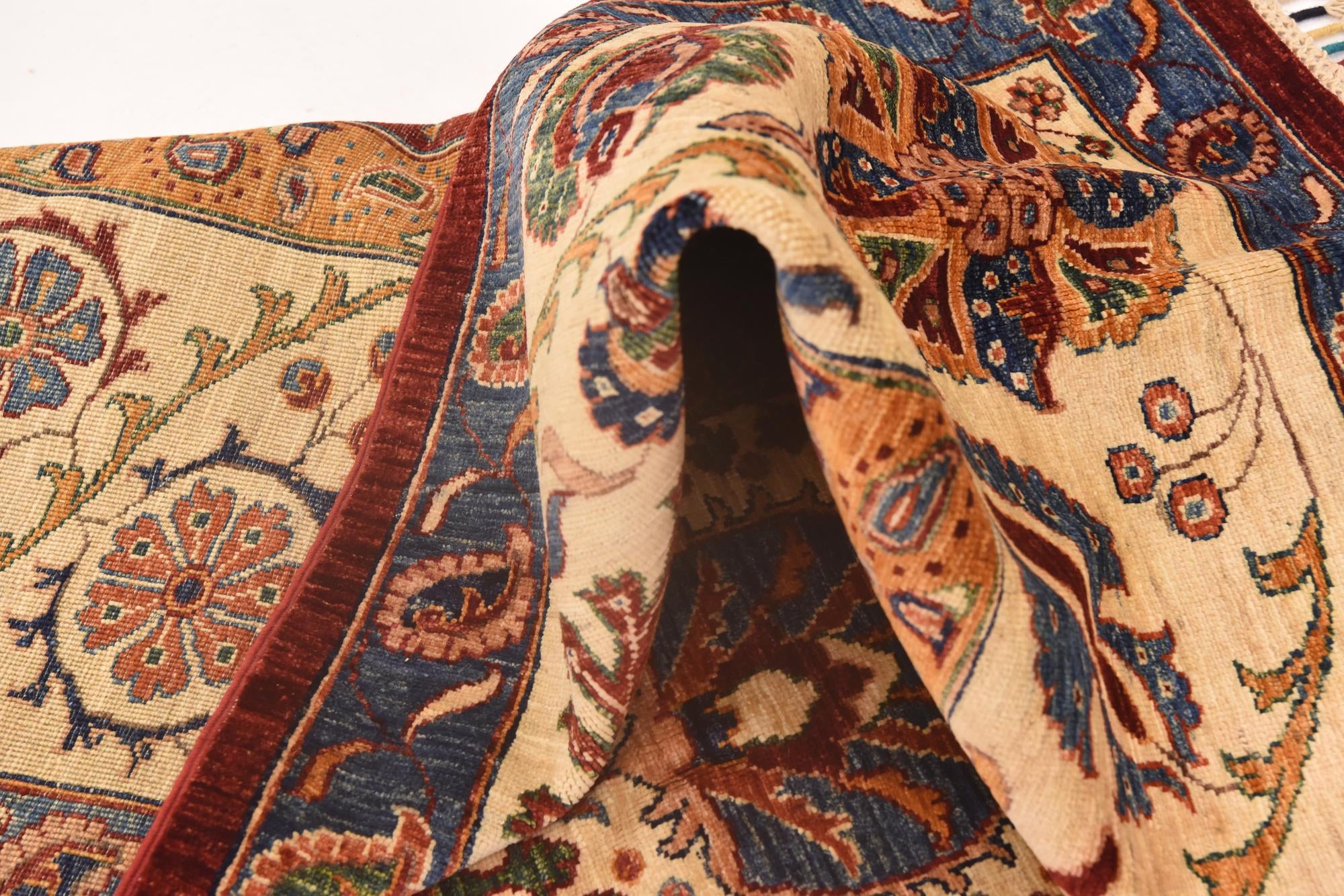 6' 7 x 9' 5 Hand Knotted Ariana Ziegler Rug