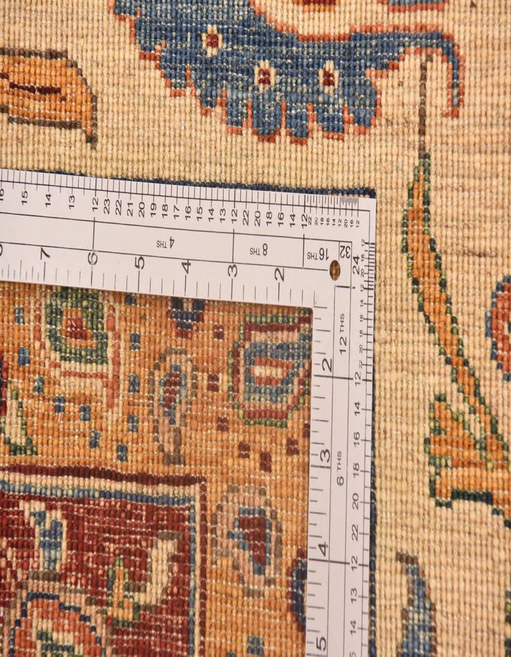 Detail image of 6' 7 x 9' 5  Hand Knotted Ariana Ziegler Rug