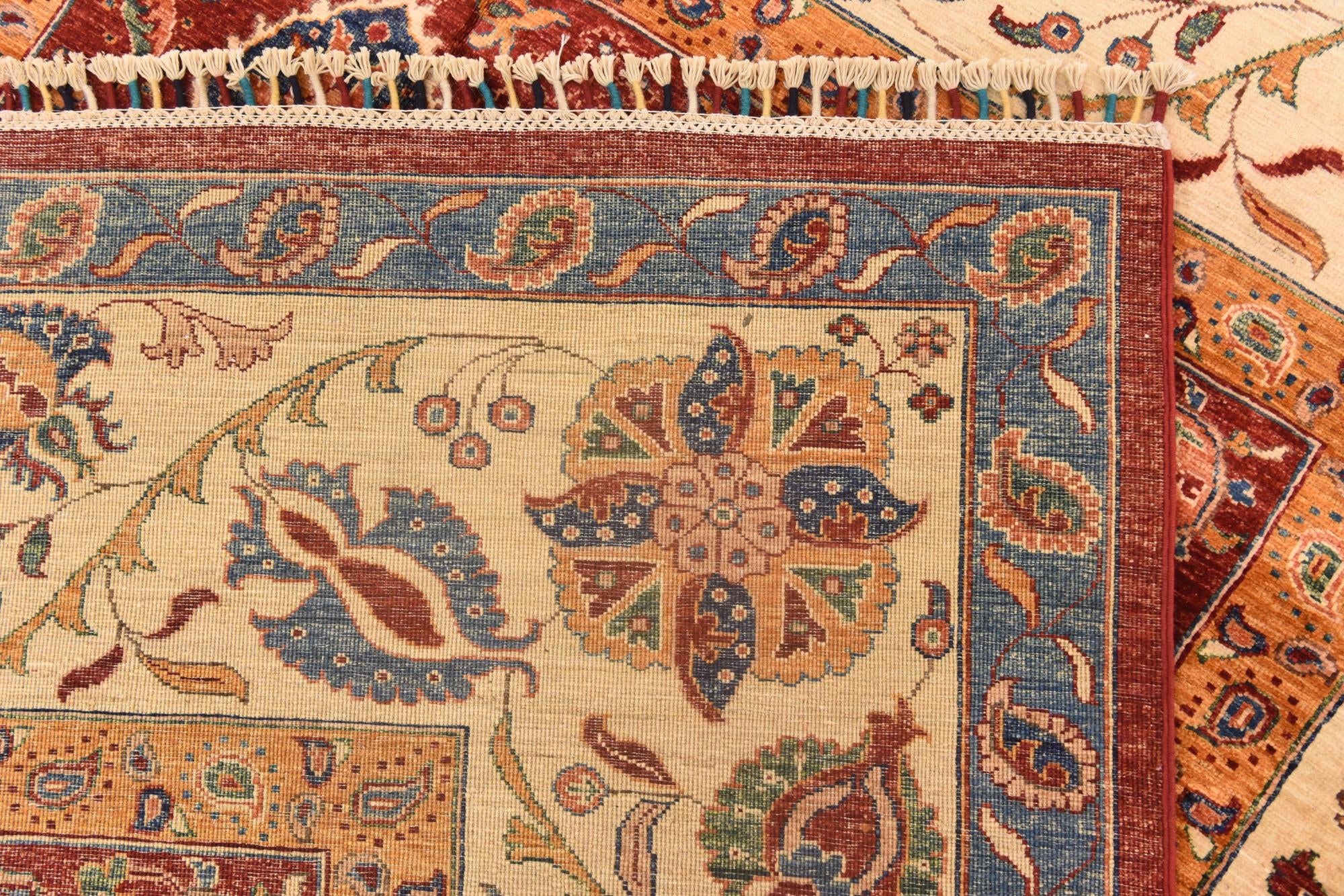 6' 7 x 9' 5 Hand Knotted Ariana Ziegler Rug
