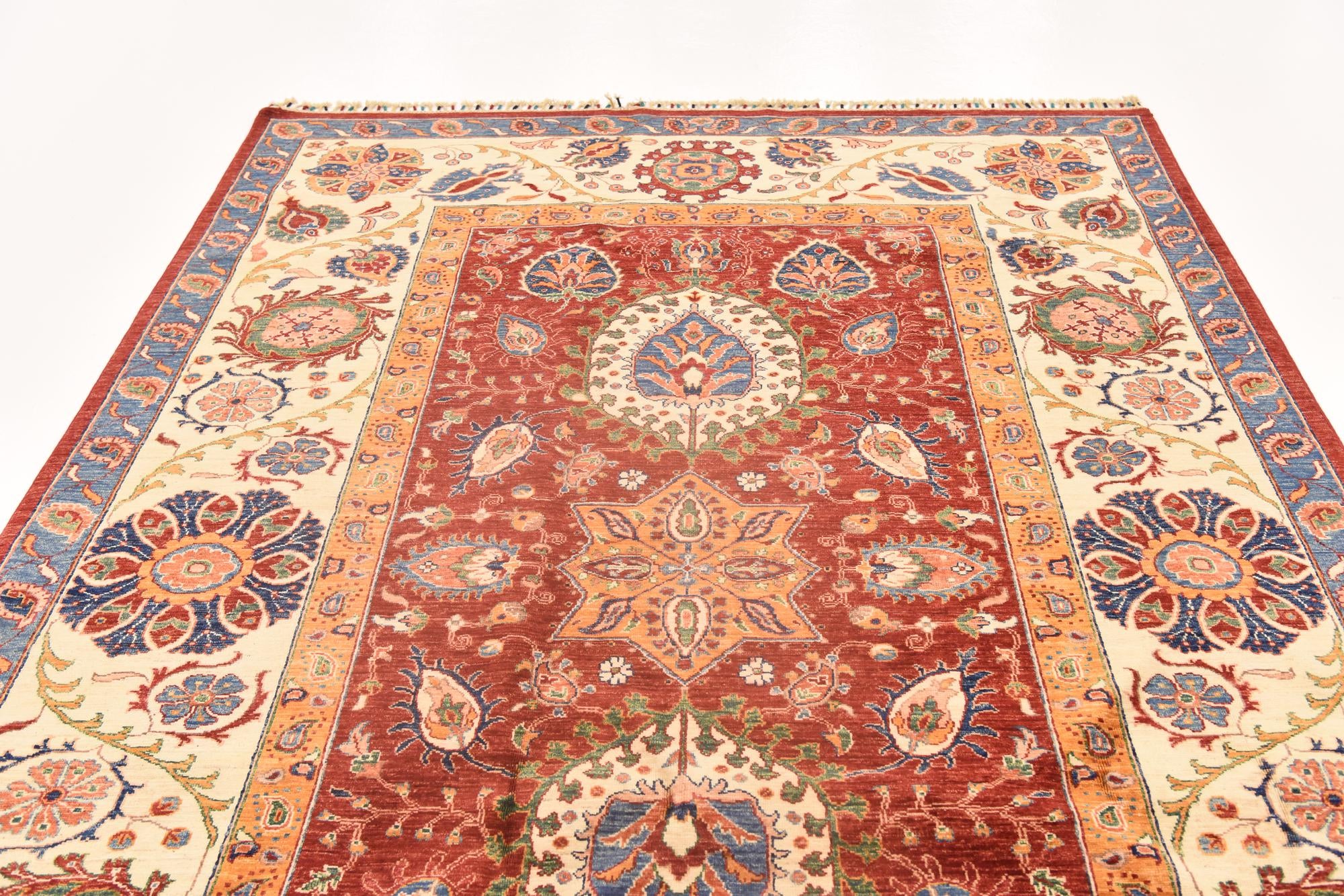 6' 7 x 9' 5 Hand Knotted Ariana Ziegler Rug