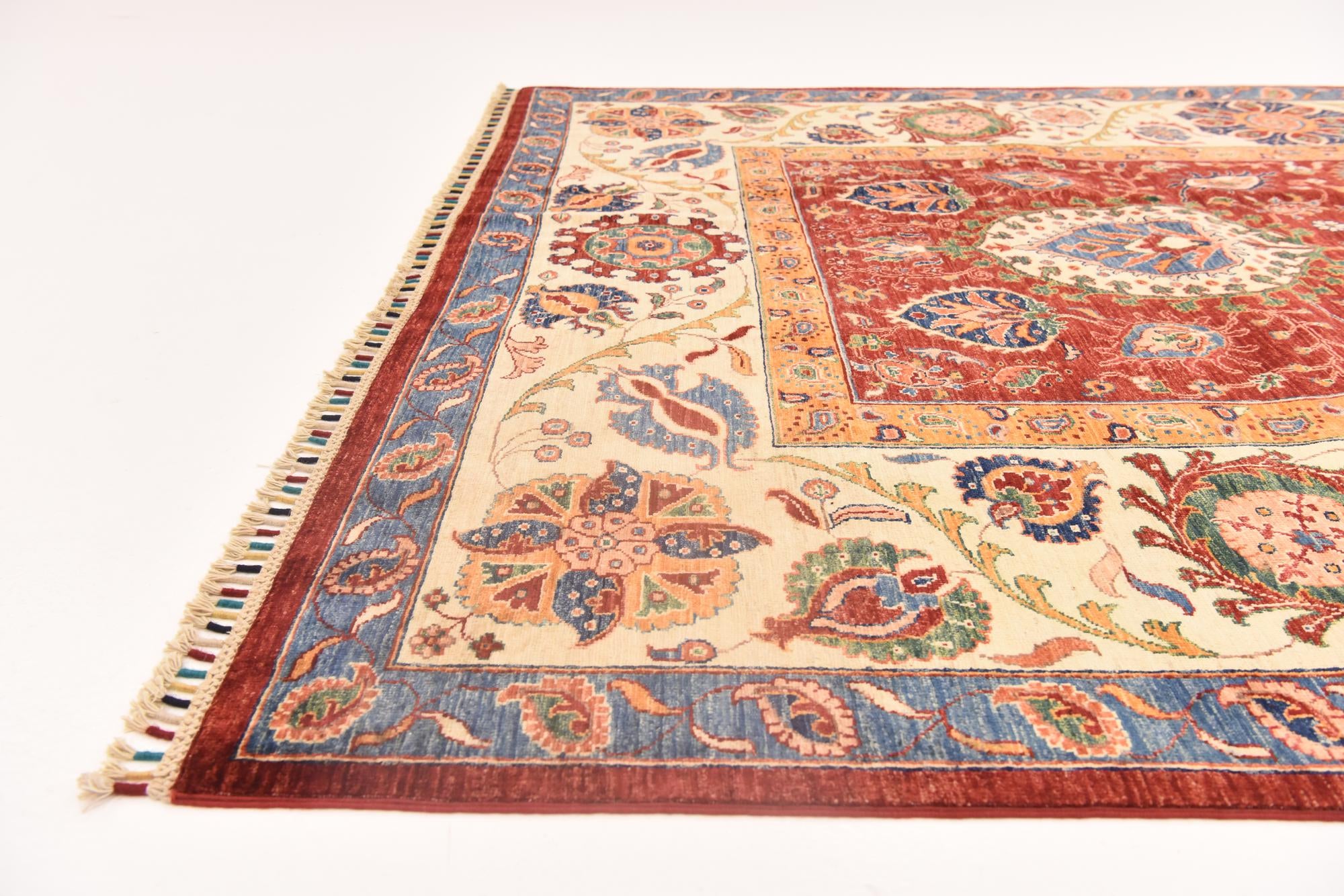 6' 7 x 9' 5 Hand Knotted Ariana Ziegler Rug