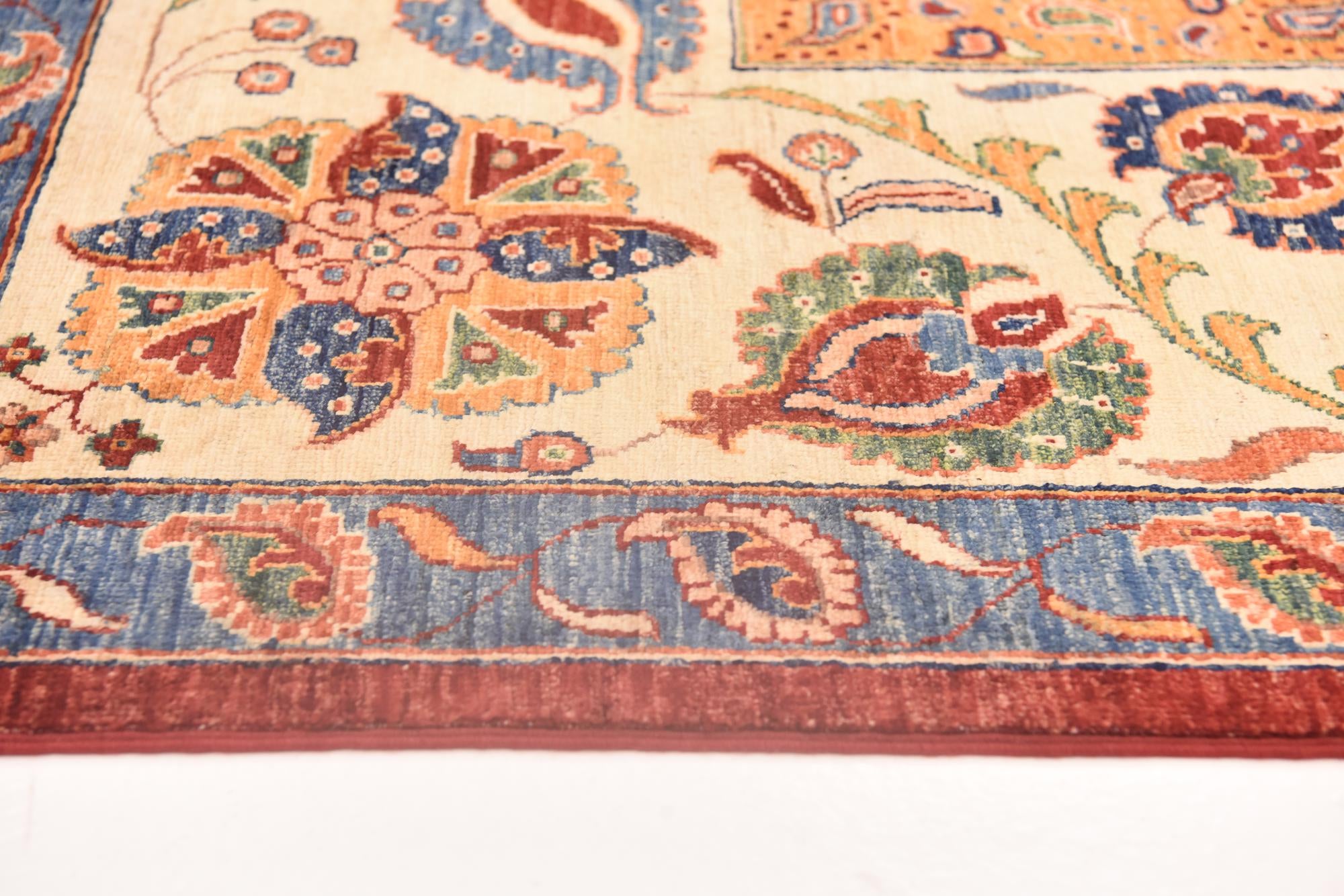 6' 7 x 9' 5 Hand Knotted Ariana Ziegler Rug