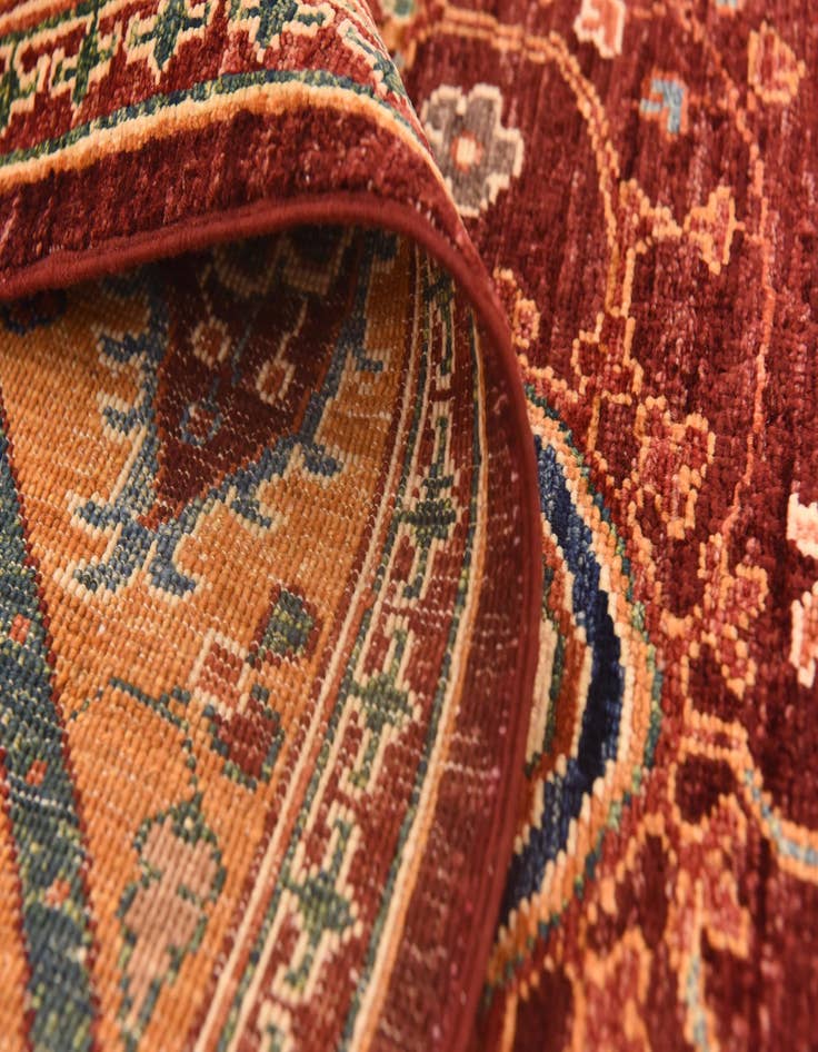 Detail image of 5' 9 x 8'  Hand Knotted Ariana Ziegler Rug