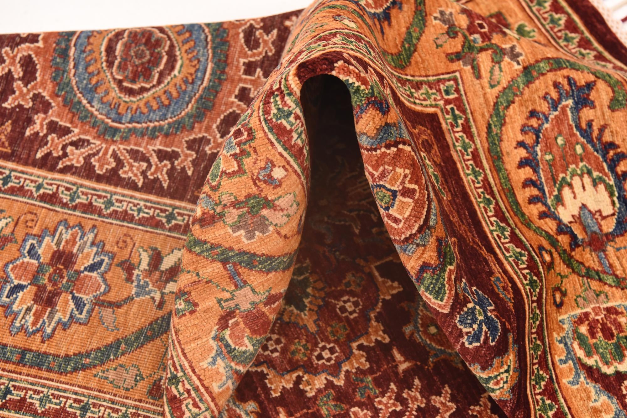 5' 9 x 8' Hand Knotted Ariana Ziegler Rug