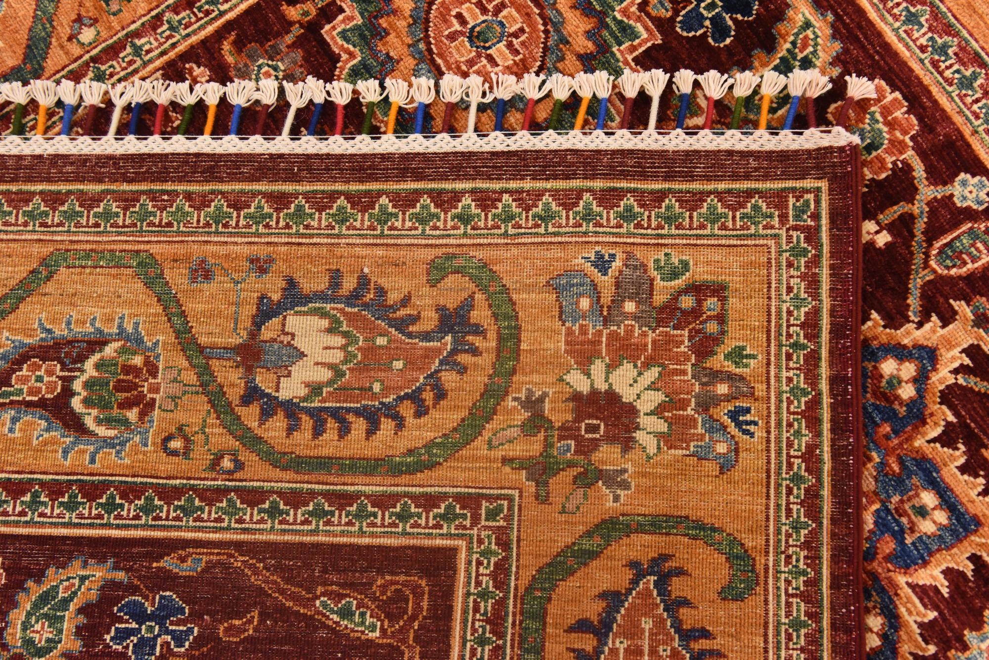 5' 9 x 8' Hand Knotted Ariana Ziegler Rug