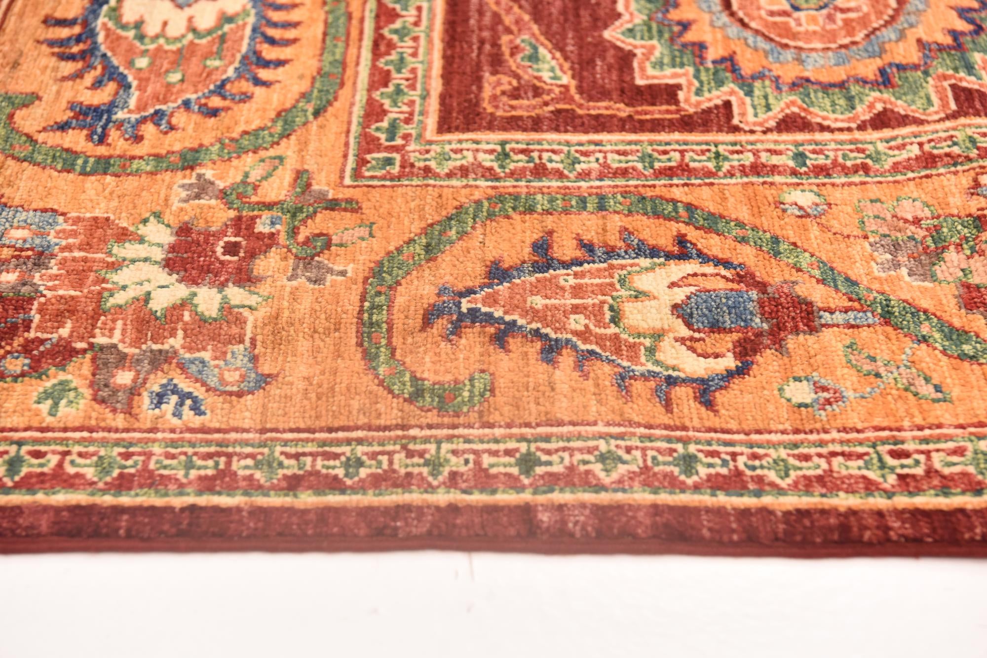 5' 9 x 8' Hand Knotted Ariana Ziegler Rug